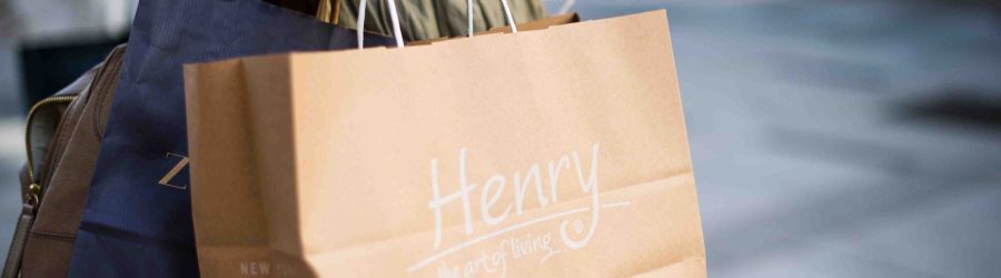 brown Henry paper bag